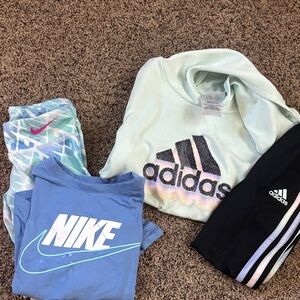 Nike Blue Kids Sweatshirt Set